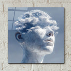 Dreamer 2 by Ann Klee - 12x12 acrylic wall art in a room