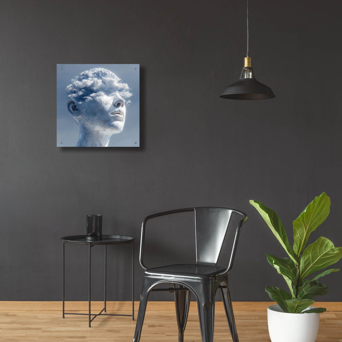 Dreamer 2 by Ann Klee - 24x24 acrylic wall art in a room