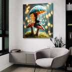 Fuzzy Fairy by Ann Klee - 36x36 acrylic wall art in a room