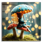 Fuzzy Fairy by Ann Klee acrylic glass wall art