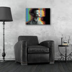 Glitchy Soul by Ann Klee - 24x16 acrylic wall art in a room