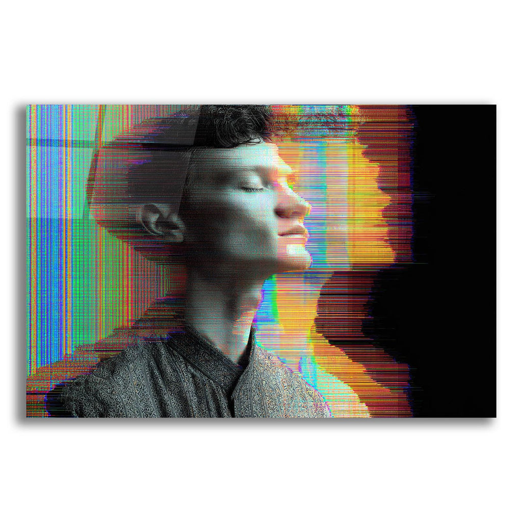 Glitchy Soul by Ann Klee acrylic glass wall art