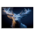 Majestic Moon Deer by Ann Klee acrylic glass wall art