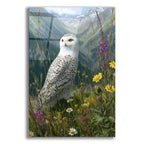 Spring Owl 2 by Ann Klee acrylic glass wall art