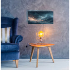 Stormy Sky 2 by Ann Klee - 24x12 acrylic wall art in a room