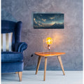 Sunset Sky 2 by Ann Klee - 24x12 acrylic wall art in a room