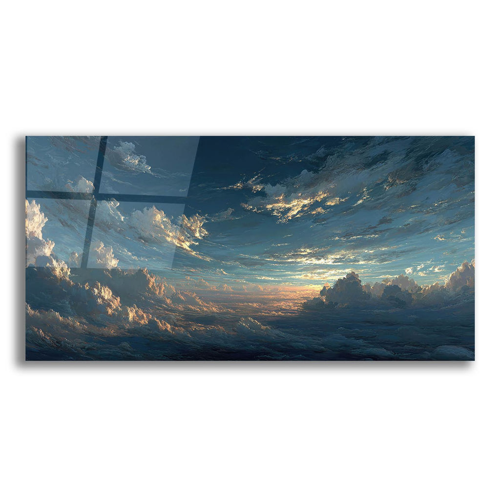 Sunset Sky 2 by Ann Klee acrylic glass wall art