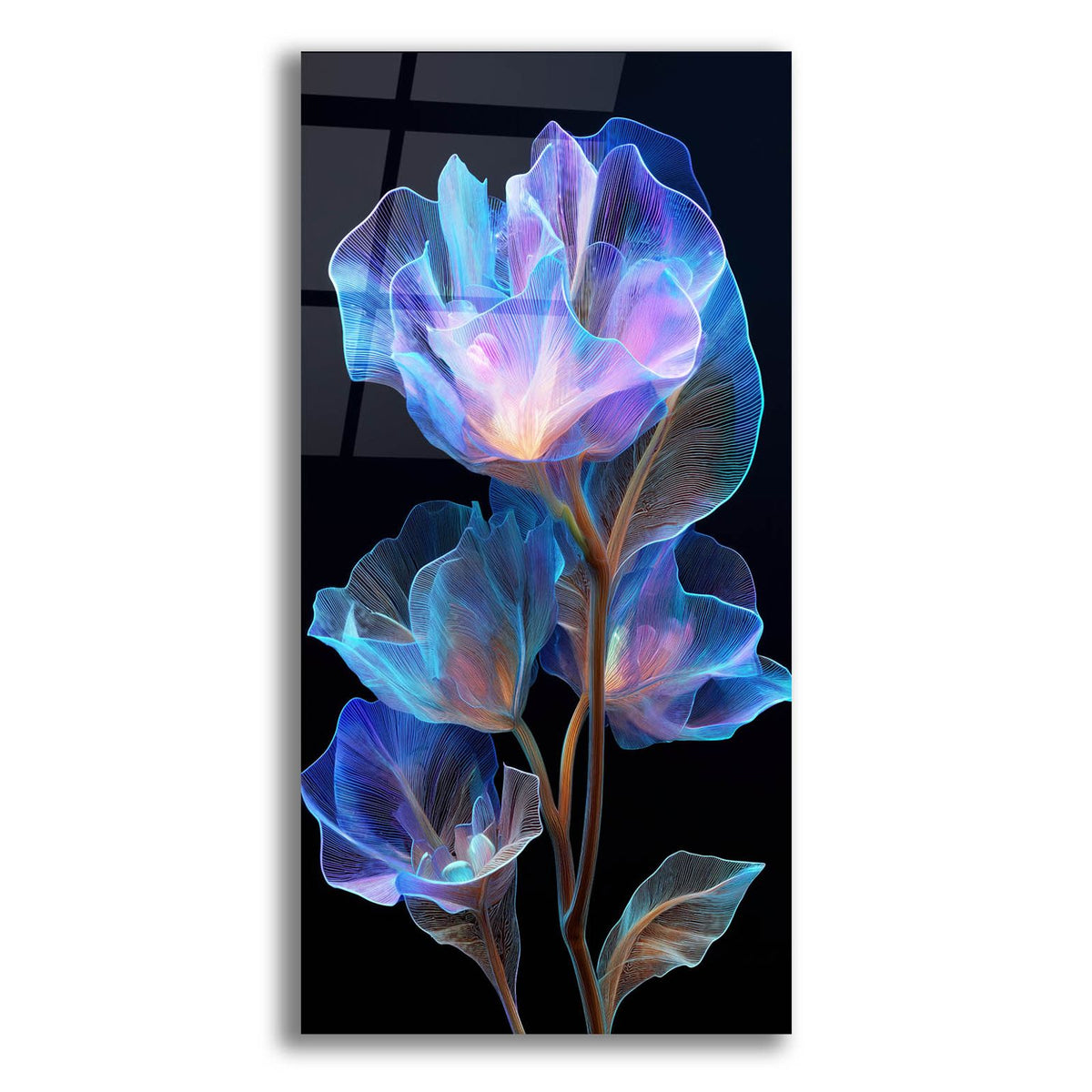Underwater Flower by Ann Klee acrylic glass wall art