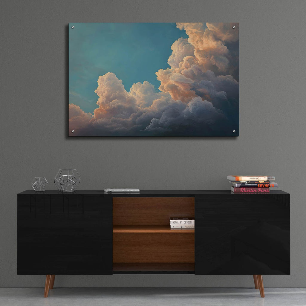 Magnificent Cloud 1 by Ann Klee - 36x24 acrylic wall art in a room
