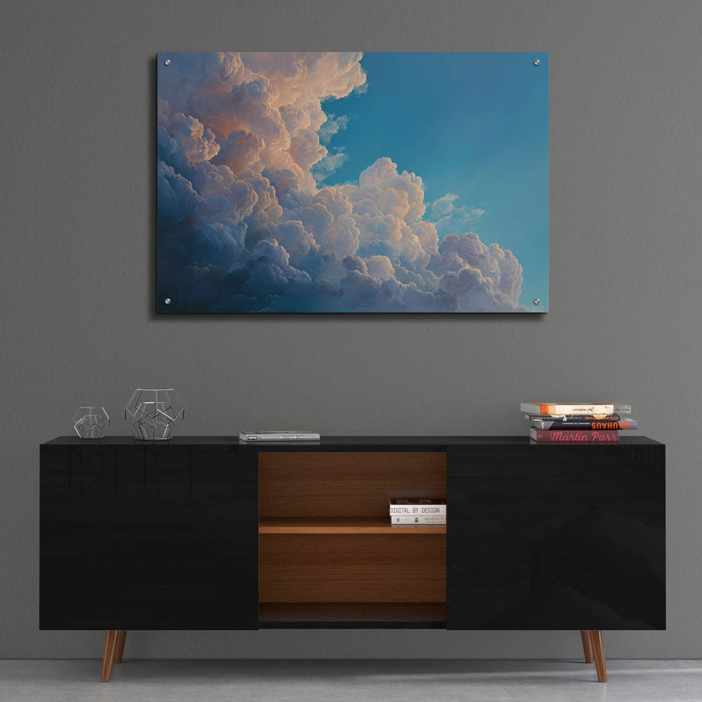 Magnificent Cloud 3 by Ann Klee - 36x24 acrylic wall art in a room