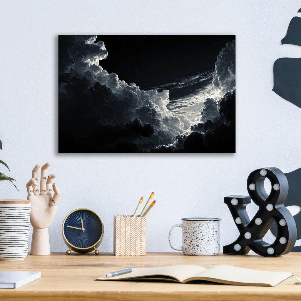 Sublime Night Sky 2 by Ann Klee - 16x12 acrylic wall art in a room