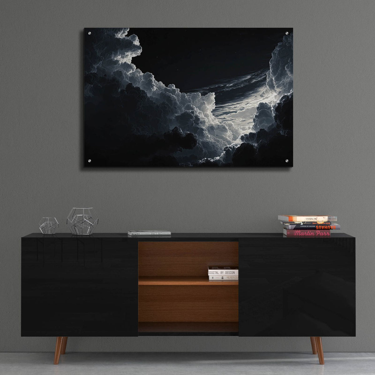 Sublime Night Sky 2 by Ann Klee - 36x24 acrylic wall art in a room