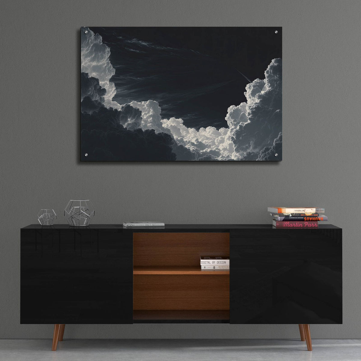 Sublime Night Sky 3 by Ann Klee - 36x24 acrylic wall art in a room