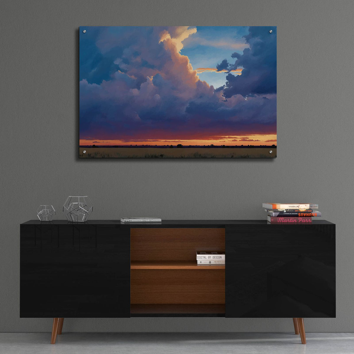 Sweet Homeland 3 by Ann Klee - 36x24 acrylic wall art in a room