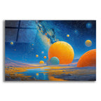 Universe Glow 2 by Ann Klee acrylic glass wall art
