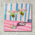 Dry Martini Pop 2 by Ann Klee - 12x12 acrylic wall art in a room