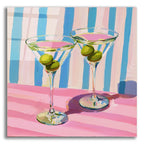 Dry Martini Pop 2 by Ann Klee acrylic glass wall art