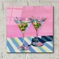 Dry Martini Pop by Ann Klee - 12x12 acrylic wall art in a room