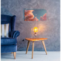 Autum Moon by Ann Klee - 24x12 acrylic wall art in a room