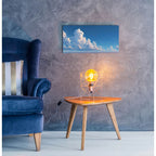 Daytime Shooting Stars by Ann Klee - 24x12 acrylic wall art in a room
