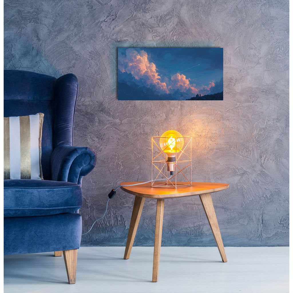 Make A Wish by Ann Klee - 24x12 acrylic wall art in a room