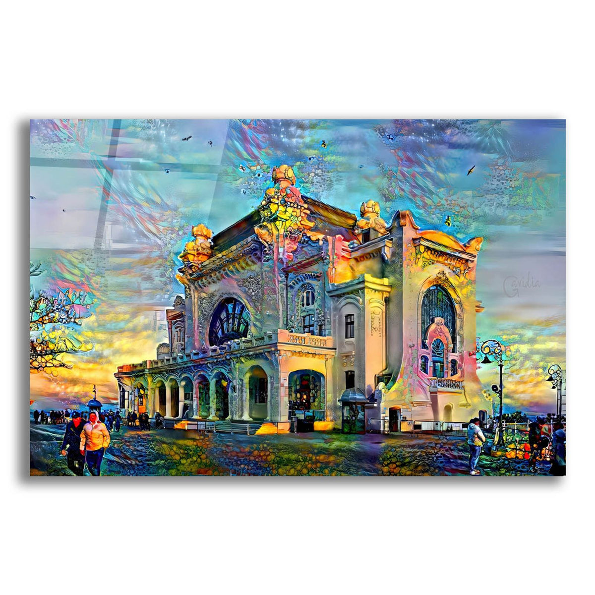 Romania Constanta Casino by Pedro Gavidia acrylic glass wall art