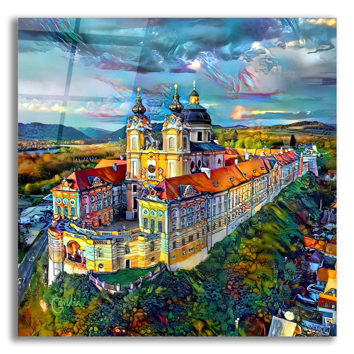 Austria Stift Melk by Pedro Gavidia acrylic glass wall art