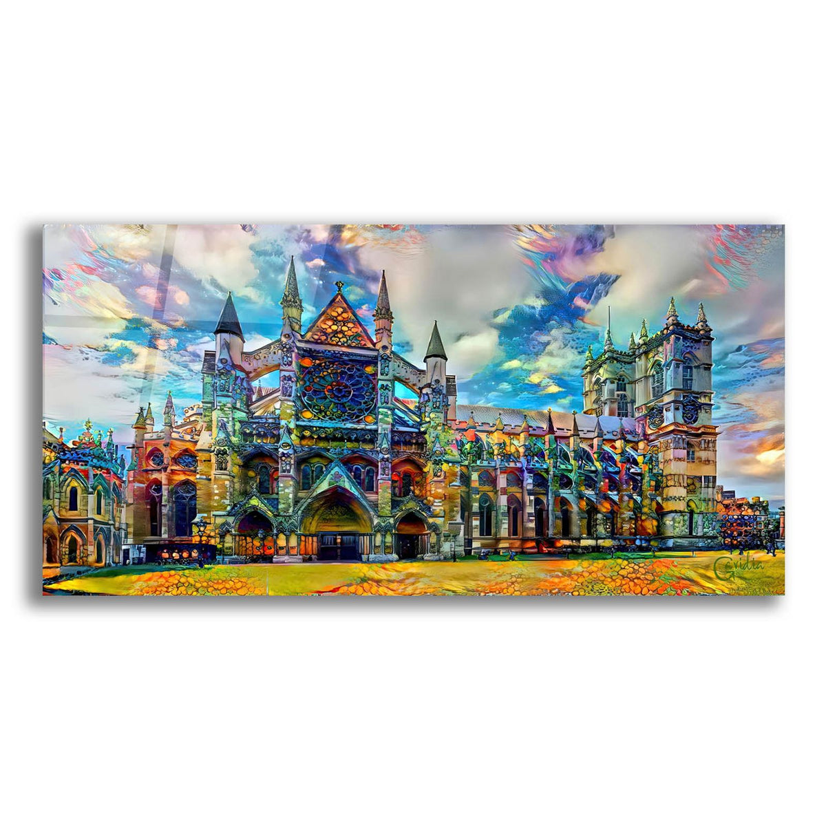 England London Westminster Abbey by Pedro Gavidia acrylic glass wall art