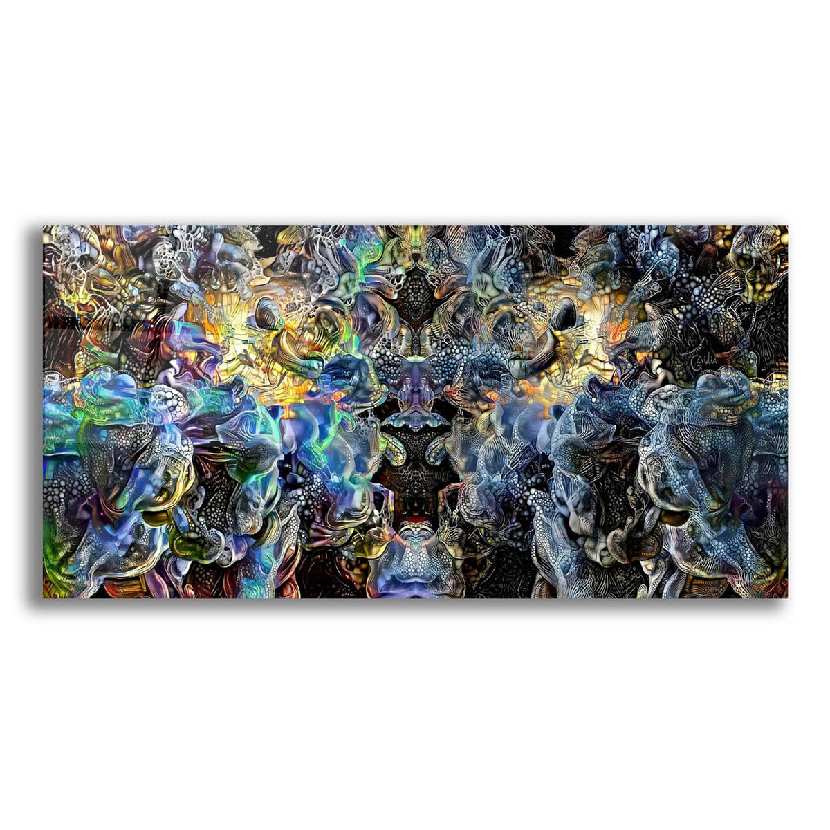 Fragmentacion by Pedro Gavidia acrylic glass wall art