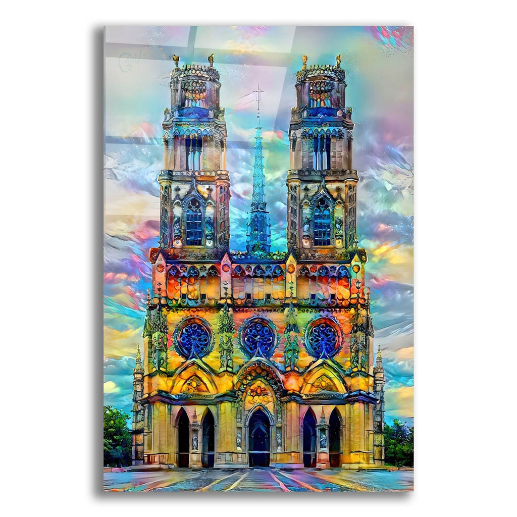 France Orleans Cathedral by Pedro Gavidia acrylic glass wall art