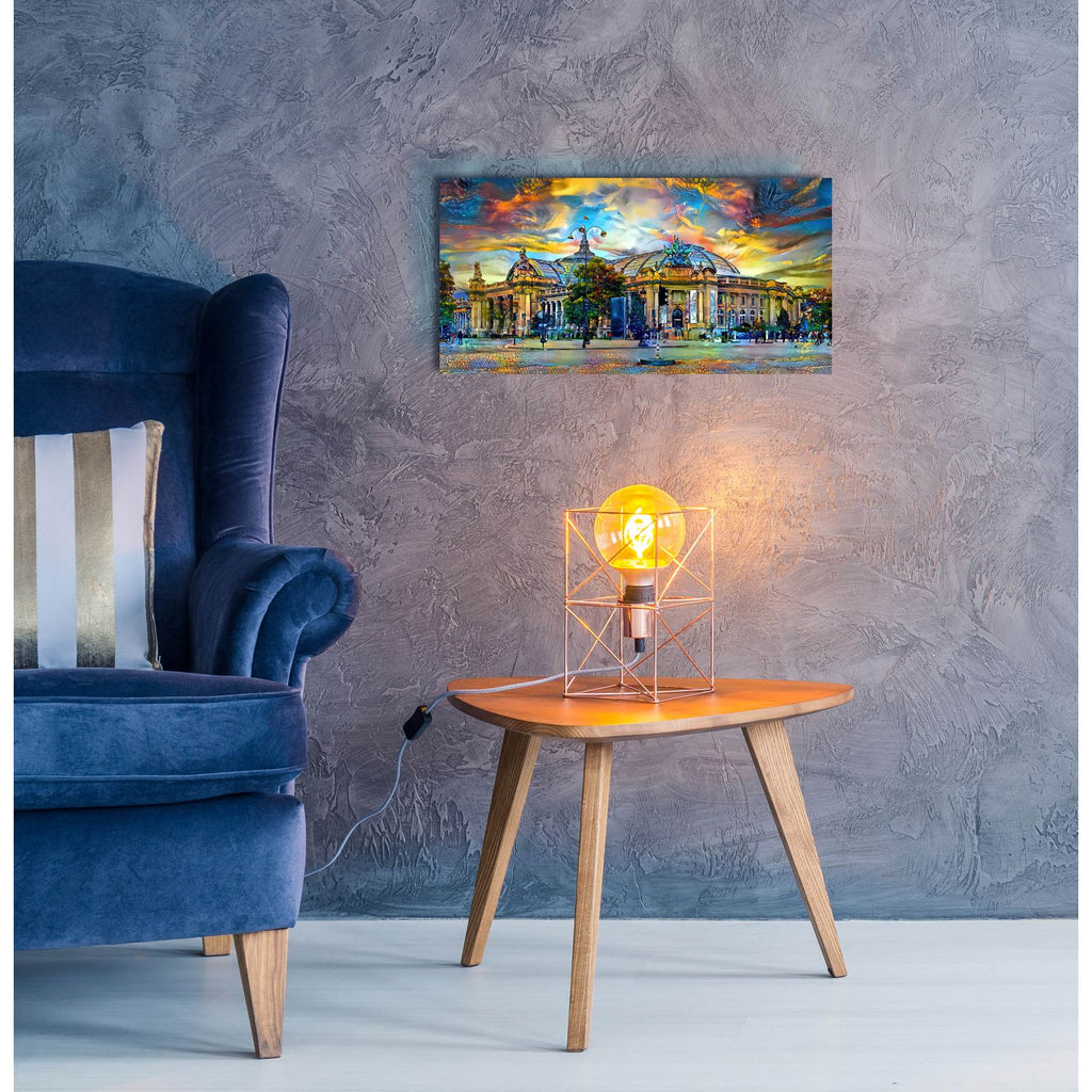 France Paris Grand Palais Des Champs Elysees by Pedro Gavidia - 24x12 acrylic wall art in a room