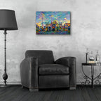 Italy Venice San Marco Square 2025 by Pedro Gavidia - 24x16 acrylic wall art in a room