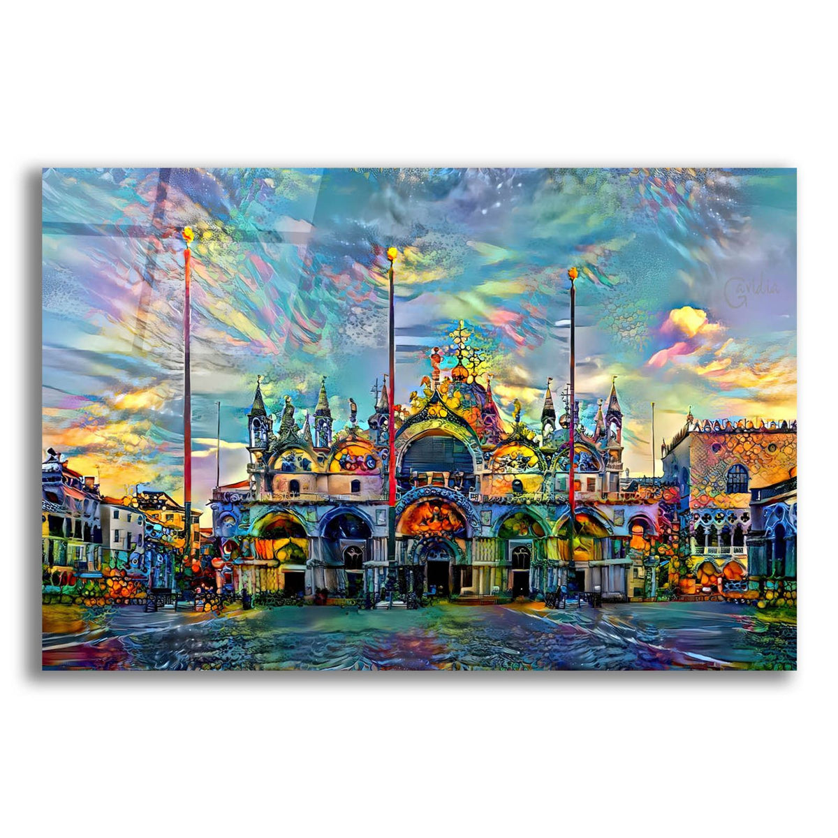 Italy Venice San Marco Square 2025 by Pedro Gavidia acrylic glass wall art