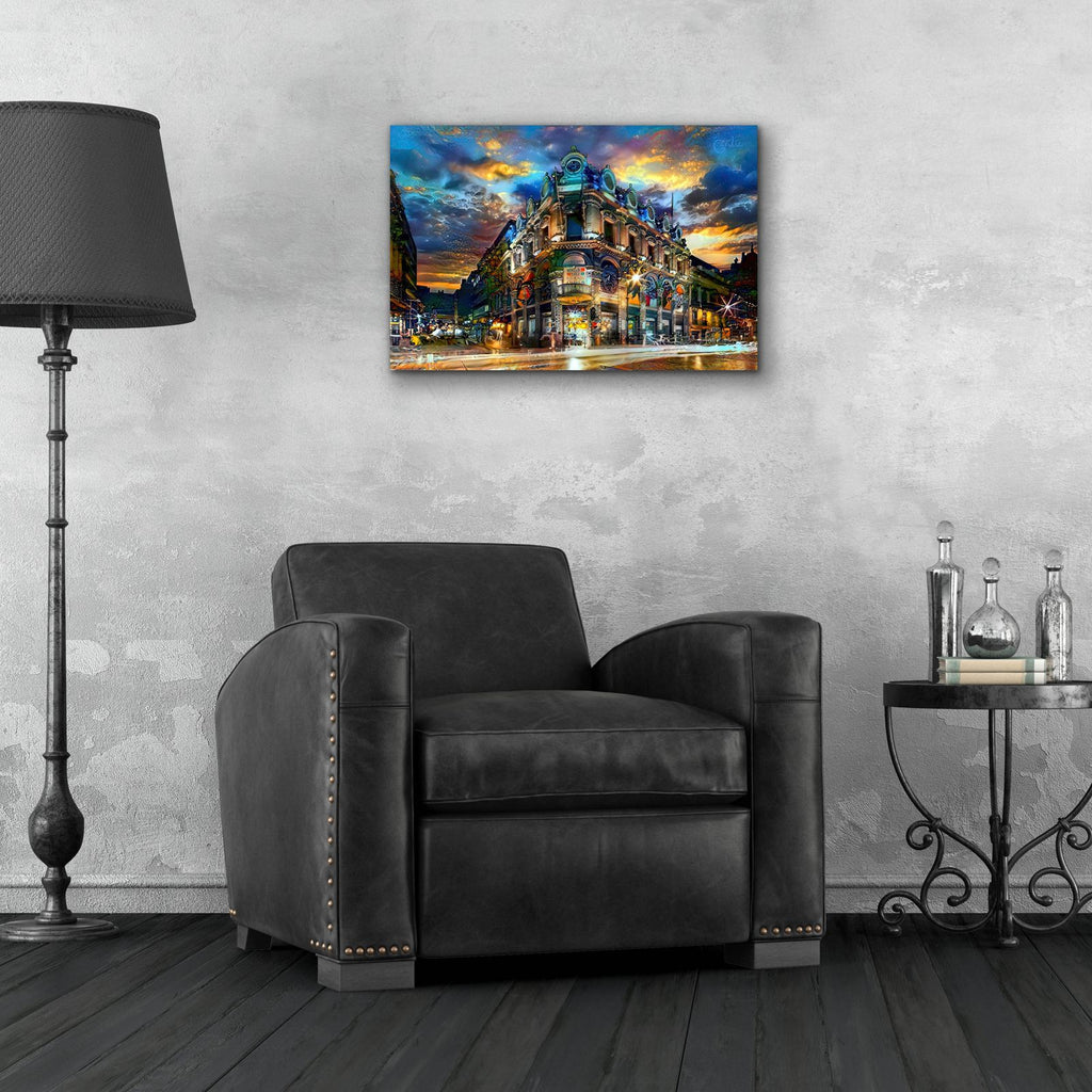 Mexico City Museo Del Estanquillo 2025 by Pedro Gavidia - 24x16 acrylic wall art in a room