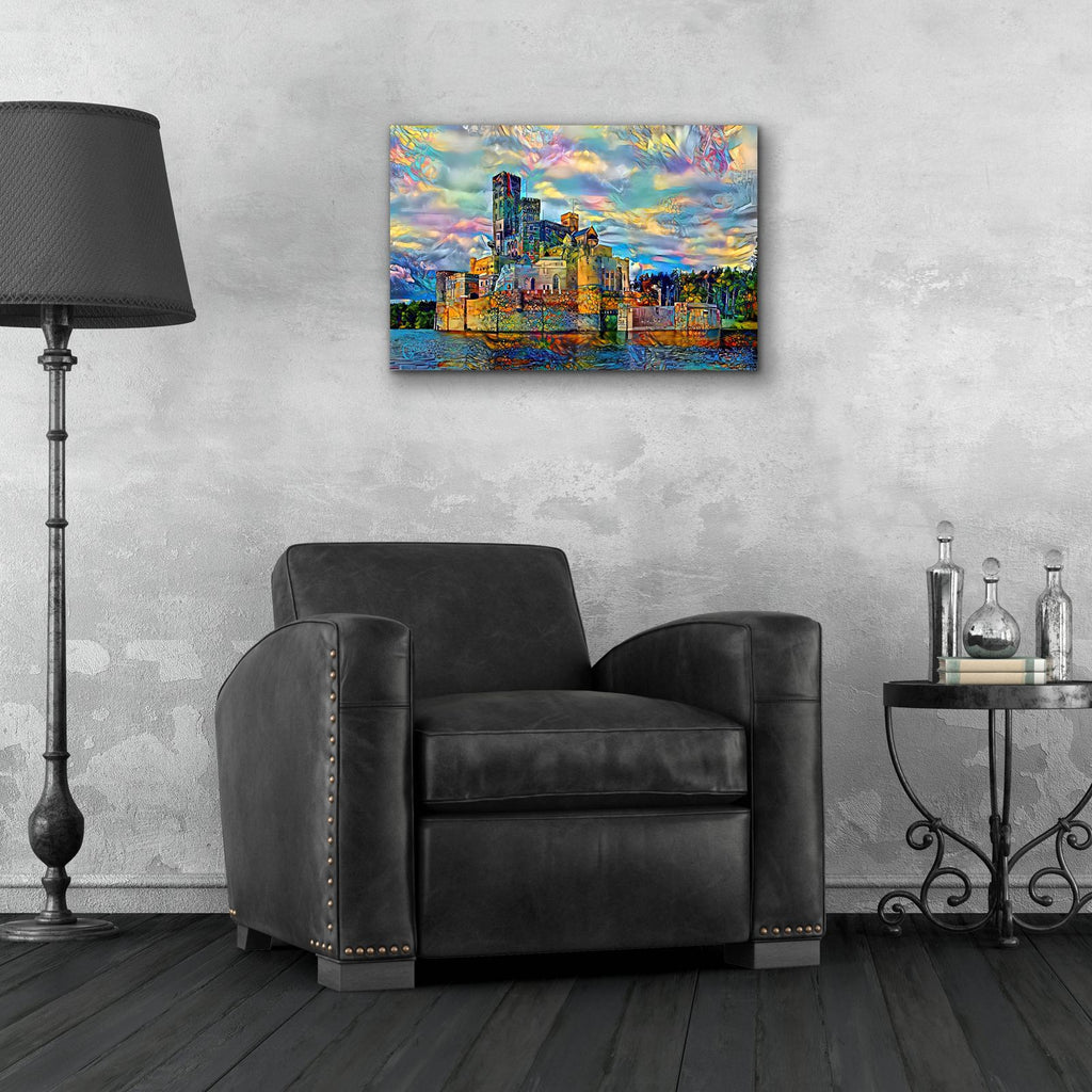 Poland Stobnica Castle by Pedro Gavidia - 24x16 acrylic wall art in a room