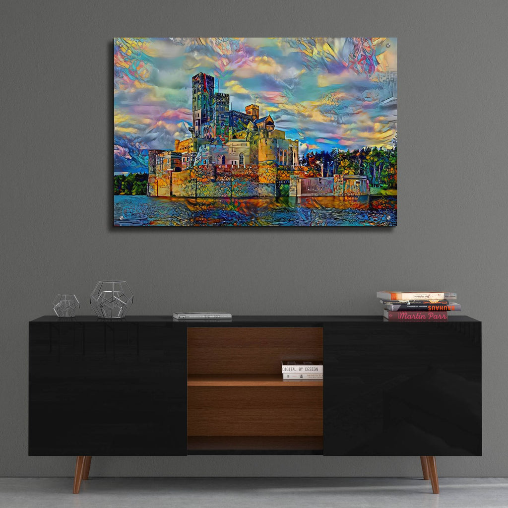 Poland Stobnica Castle by Pedro Gavidia - 36x24 acrylic wall art in a room