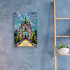 Russia Irkutsk Siberia Cathedral Of The Theotokos Of Kazan by Pedro Gavidia - 16x24 acrylic wall art in a room