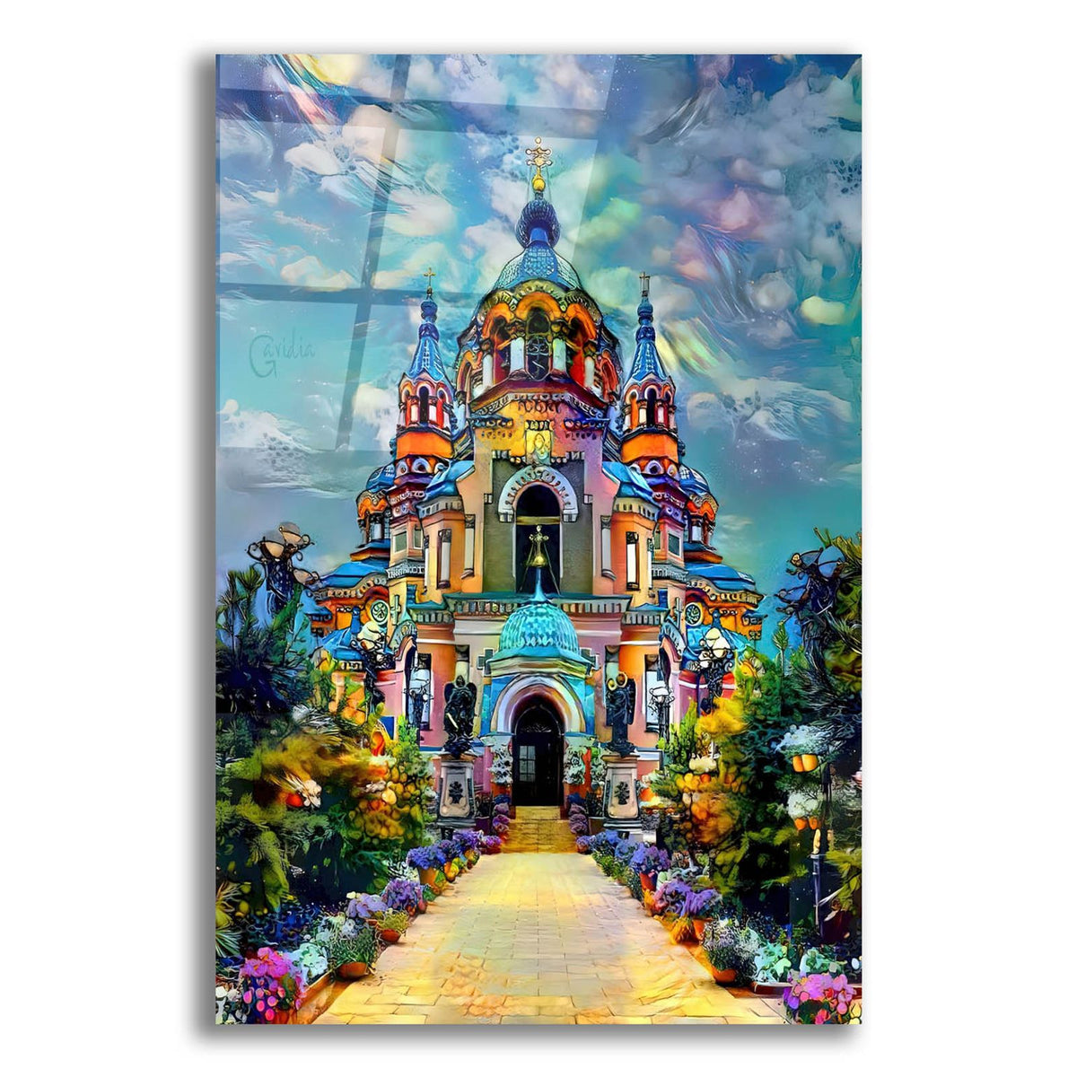 Russia Irkutsk Siberia Cathedral Of The Theotokos Of Kazan by Pedro Gavidia acrylic glass wall art