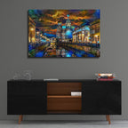 Russia Saint Petersburg Church Of The Savior by Pedro Gavidia - 36x24 acrylic wall art in a room