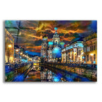 Russia Saint Petersburg Church Of The Savior by Pedro Gavidia acrylic glass wall art