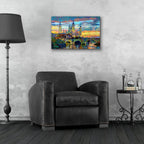 Spain Zaragoza Aragon Basilica Of Our Lady Of The Pillar by Pedro Gavidia - 24x16 acrylic wall art in a room