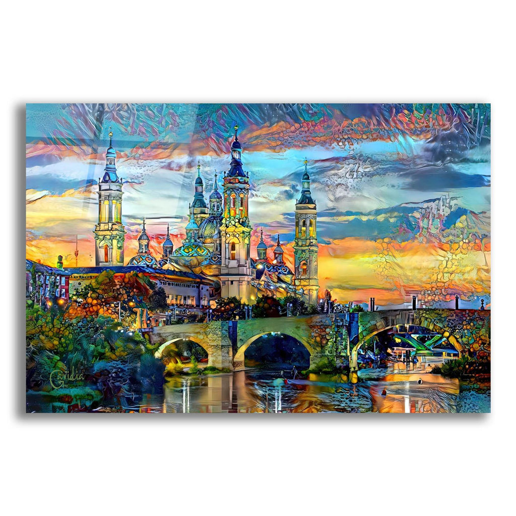 Spain Zaragoza Aragon Basilica Of Our Lady Of The Pillar by Pedro Gavidia acrylic glass wall art