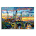 Spain Zaragoza Aragon Basilica Of Our Lady Of The Pillar by Pedro Gavidia acrylic glass wall art