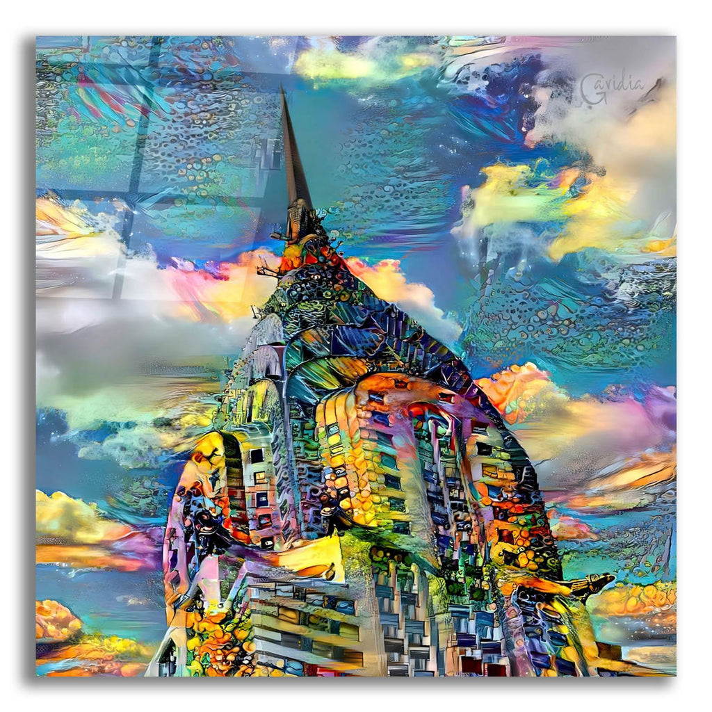 Usa New York Chrysler Building 2025 Left by Pedro Gavidia acrylic glass wall art