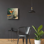 Cricket Cocktail by Ann Klee - 24x24 acrylic wall art in a room