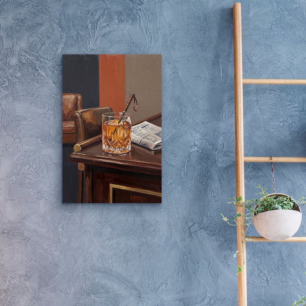 Equestrian Cocktail by Ann Klee - 16x24 acrylic wall art in a room