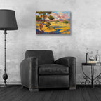 Epic Art 'Wide horizons 2' by Graham Reynolds, Acrylic Glass Wall Art,24x16