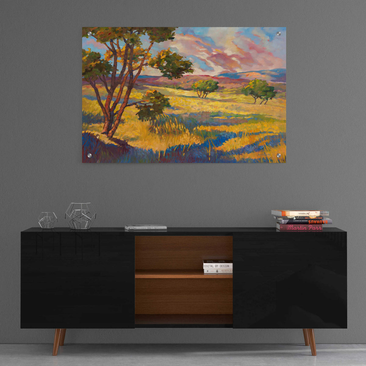 Epic Art 'Wide horizons 2' by Graham Reynolds, Acrylic Glass Wall Art,36x24