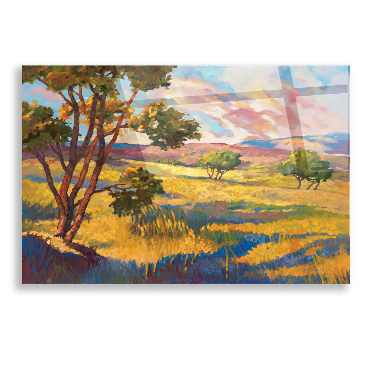 Epic Art 'Wide horizons 2' by Graham Reynolds, Acrylic Glass Wall Art