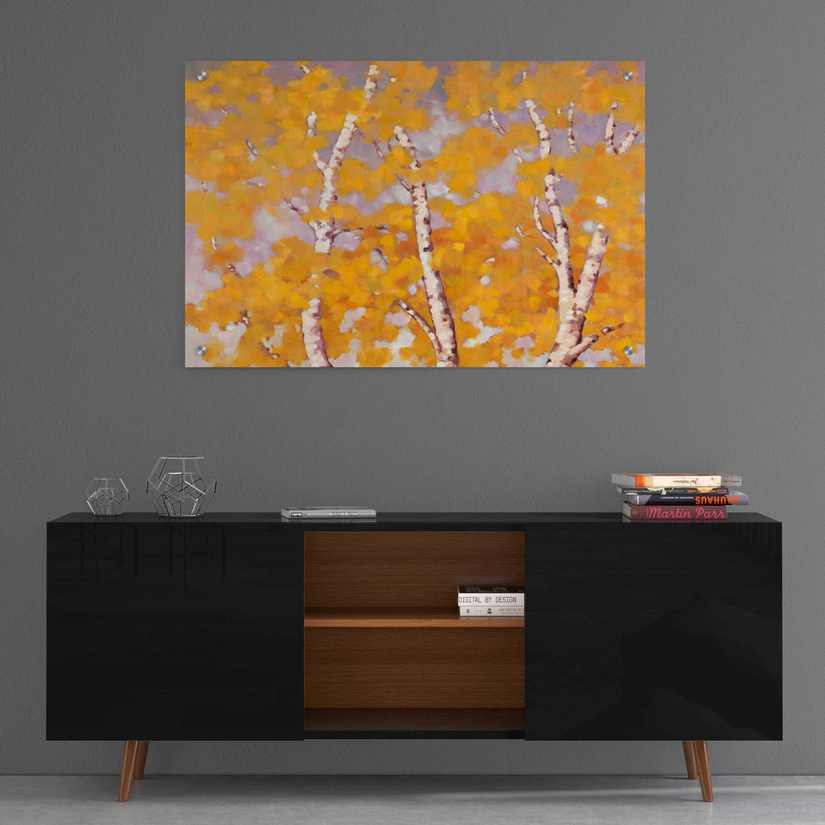 Epic Art 'Soft Breeze 1' by Graham Reynolds, Acrylic Glass Wall Art,36x24